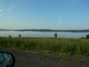 туман по пути